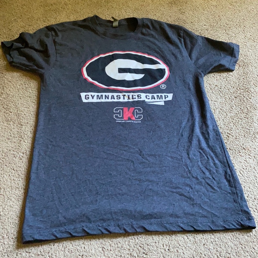 Small Georgia gymnastics camp t shirt